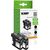 KMP Ink for Brother LC223BK Black 2-Pack 550 Pages
