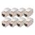 DIGITUS CAT 6A Compact Shielded Keystone 8-Pack