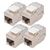 DIGITUS CAT 6A Compact Shielded Keystone 4-Pack