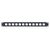 DIGITUS 1U 19" Panel for 12 D-Type Modules, Black