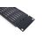 DIGITUS 2U 19" Vented Blank Panel, Hinged, Black