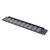 DIGITUS 2U 19" Vented Blank Panel, Hinged, Black