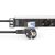 DIGITUS 19" 1U Alu PDU 7x Schuko with 16 A Breaker