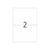 HERMA 8636 A4 Labels 210 × 148 mm White 20 Pack