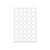 HERMA 2250 Colour Dots Ø 19 mm White 1280 Pack