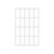 HERMA 10609 Removable Labels 19 × 40 mm White 480 Pack