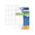 HERMA 10613 Removable Labels 25 × 40 mm White 384 Pack