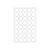 HERMA 2257 Seal Labels Ø 19 mm Transparent 640 Pack