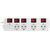 LogiLink Power strip AC 250 V 3680 Watt output LPS252