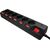 LogiLink LPS233 6-Way Individually Switched Strip Black