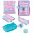 Herlitz FiloActive XL Plus Ocean Lights School Bag Set Blue/Pink