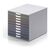 Durable VARICOLOR 10 Drawer Box 10 Drawers A4 Grey