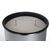 Durable Ash and Waste Bin 17 L Silver