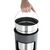 Durable Ash and Waste Bin 17 L Silver