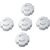 Olympia KS 6 White Schuko Socket Safety Covers, 5 Pack