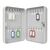 WEDO Key Cabinet for 24 Keys, Light Grey