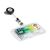 DURABLE HARTBOX ID Card Holder with Badge Reel, 10-Pack
