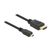 Delock HDMI-A to Micro HDMI-D Cable 1 m, HEC