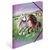 HERMA Elasticated Folder A4 Cardboard Horse World