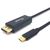 Equip 133427 USB-C to DisplayPort Cable 2m 4K 60Hz Black