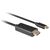 Lanberg USB-C to HDMI Cable 1.8m 4K 60Hz HDMI 2.0 Black