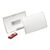 DURABLE CLICK FOLD Magnetic Name Badge 40x75, 10-Pack