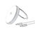 4smarts Qi2 Kickstand 15W Wireless Charger Silver White