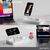 4smarts Trident Qi2 Wireless Charging Station White