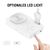 4smarts Trident Qi2 Charging Station Samsung Watch White