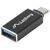 Lanberg USB-C to USB-A OTG Adapter 5 Gbps Black