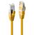 LINDY Cat.6A S/FTP Patch Cable 0.30 m, Yellow