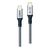 2GO 797512 Grey USB-C to USB-C 100W 10Gbps 1.2m Cable
