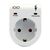 Olympia 41210 SD 2100 S White Schuko Plug-in Surge Protector