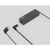 Manhattan Angled EU Power Cable C7 to CEE 7/16, 2m, Black
