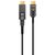 Manhattan HDMI Active Optical Cable 70m with Detachable Connector, Black