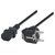 Manhattan Schuko to C13 Power Cord 1.8 m Black