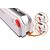 Peach PB200-70 A4 Thermal Binding Machine in White and Orange