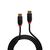 Lindy 41169 10 m active DisplayPort cable, DP 1.4, 8K60, Black