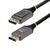 StarTech.com DP21V-2M-DP80-CABLE DisplayPort 2.1 DP80 Cable, 2 m, 80 Gb/s, Black