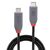 Lindy 36957 black 1.5 m Anthra Line USB4 USB-C cable