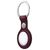 Apple AirTag FineWoven Key Ring Burgundy