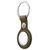 Apple AirTag FineWoven Key Ring Dark Olive