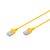 Digitus CAT6 Slim Patch Cable 0.5 m Yellow