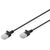 Digitus CAT6 Slim Patch Cable 0.5 m Black