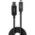 Lindy 10m USB 3.2 Gen 1 Typ A an C Hybridkabel - 10 m | 43395