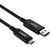 Lindy 10m USB 3.2 Gen 1 Typ A an C Hybridkabel - 10 m | 43395