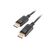 Lanberg CA-DPDP-10CC-0005-BK DisplayPort cable 0.5 m Black