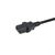 Equip 112140 black C20 to C13 power cable 1.8 m