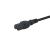 Equip 112170 black C14 to C15 power cable 1.8 m