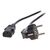 EFB-Elektronik EK504.3V2 black Schuko to C13 power cable 3 m